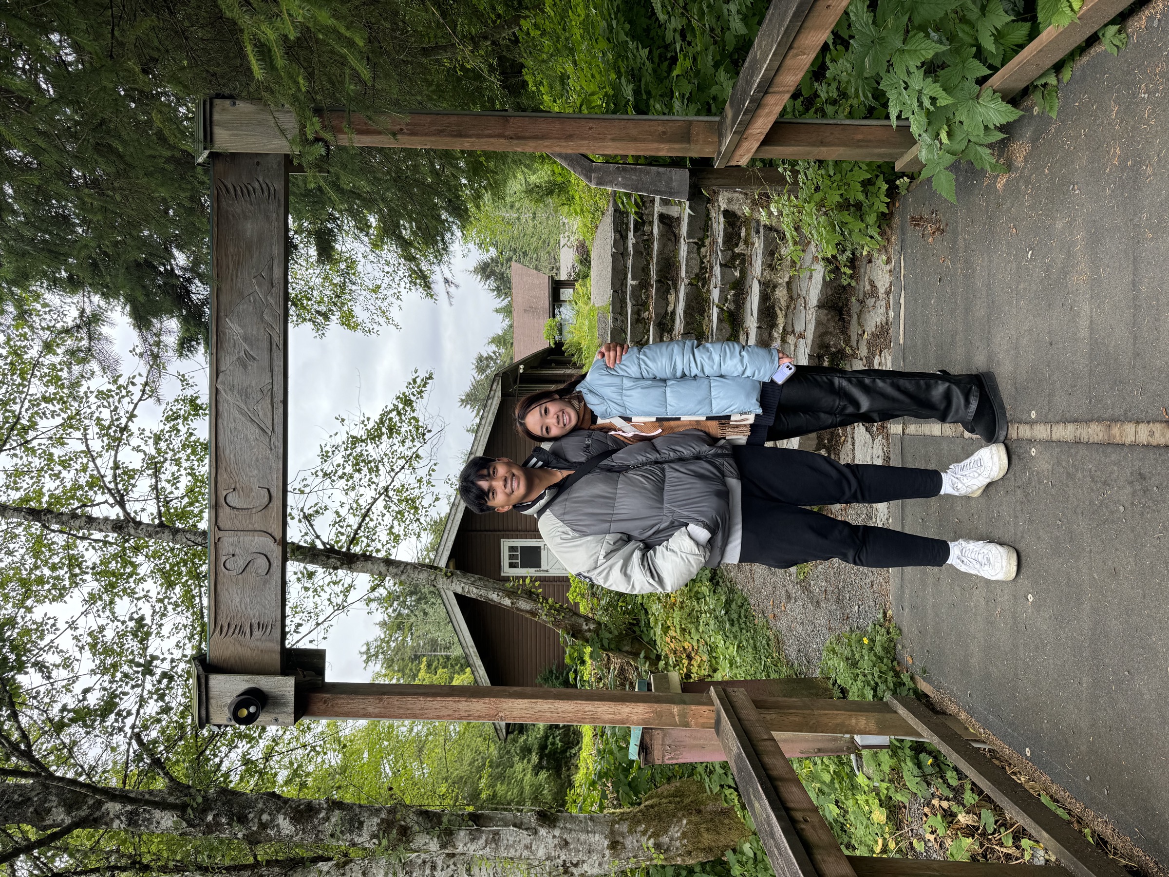 Edwin and Grace on their first trip to Alaska